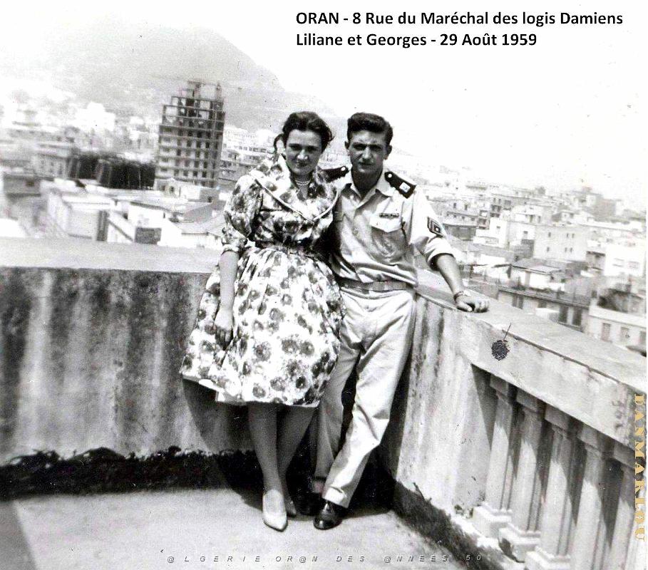 Oran - Rue Marechal des Logis Damiens - 29 Aout 1959.jpg